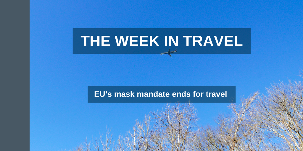 The Week in Travel - 20th May 2022