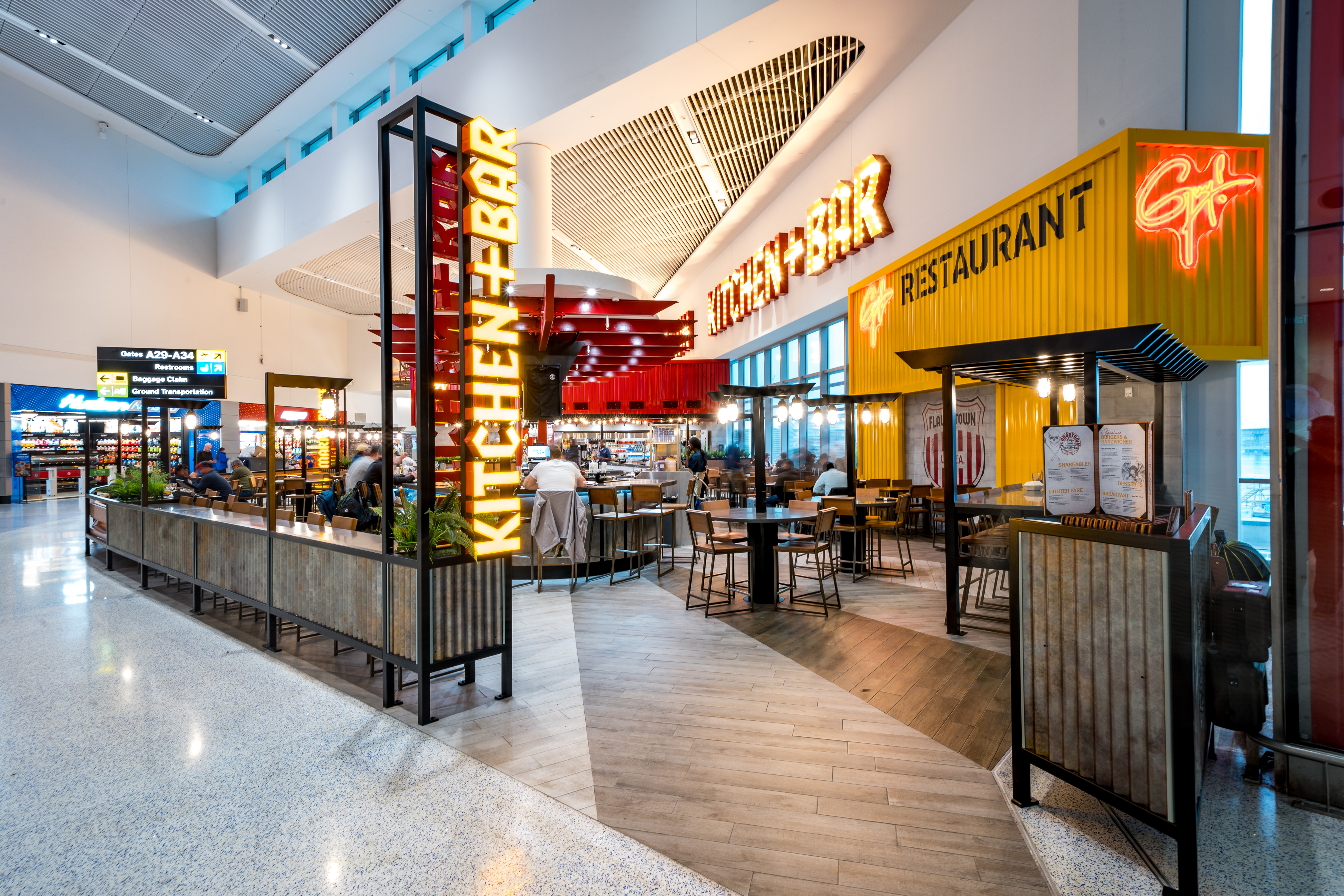 NEWARK LIBERTY INTERNATIONAL AIRPORT’S NEW TERMINAL A ADDS TO DIVERSE DINING OPTIONS WITH INTRODUCTION OF GUY FIERI’S FLAVORTOWN KITCHEN + BAR