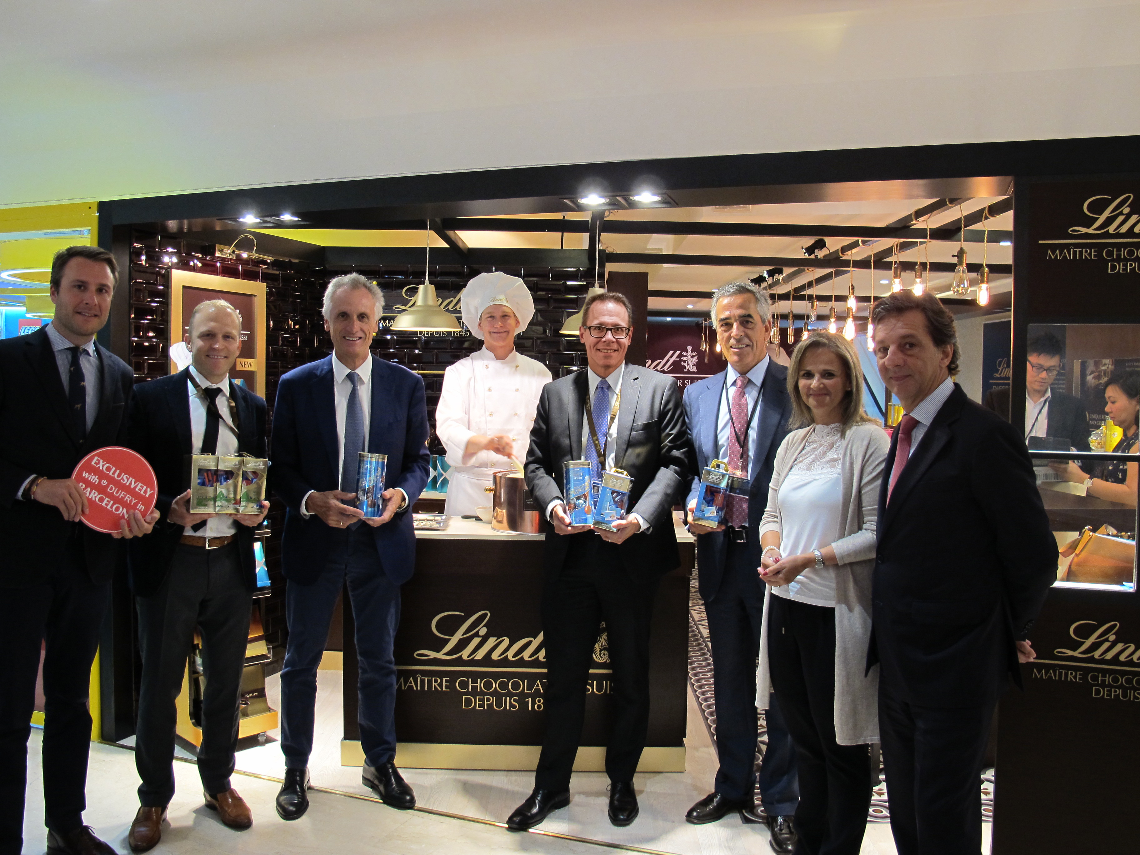 Worldclass, worldwide: LINDT and DUFRY join forces for an exclusive launch