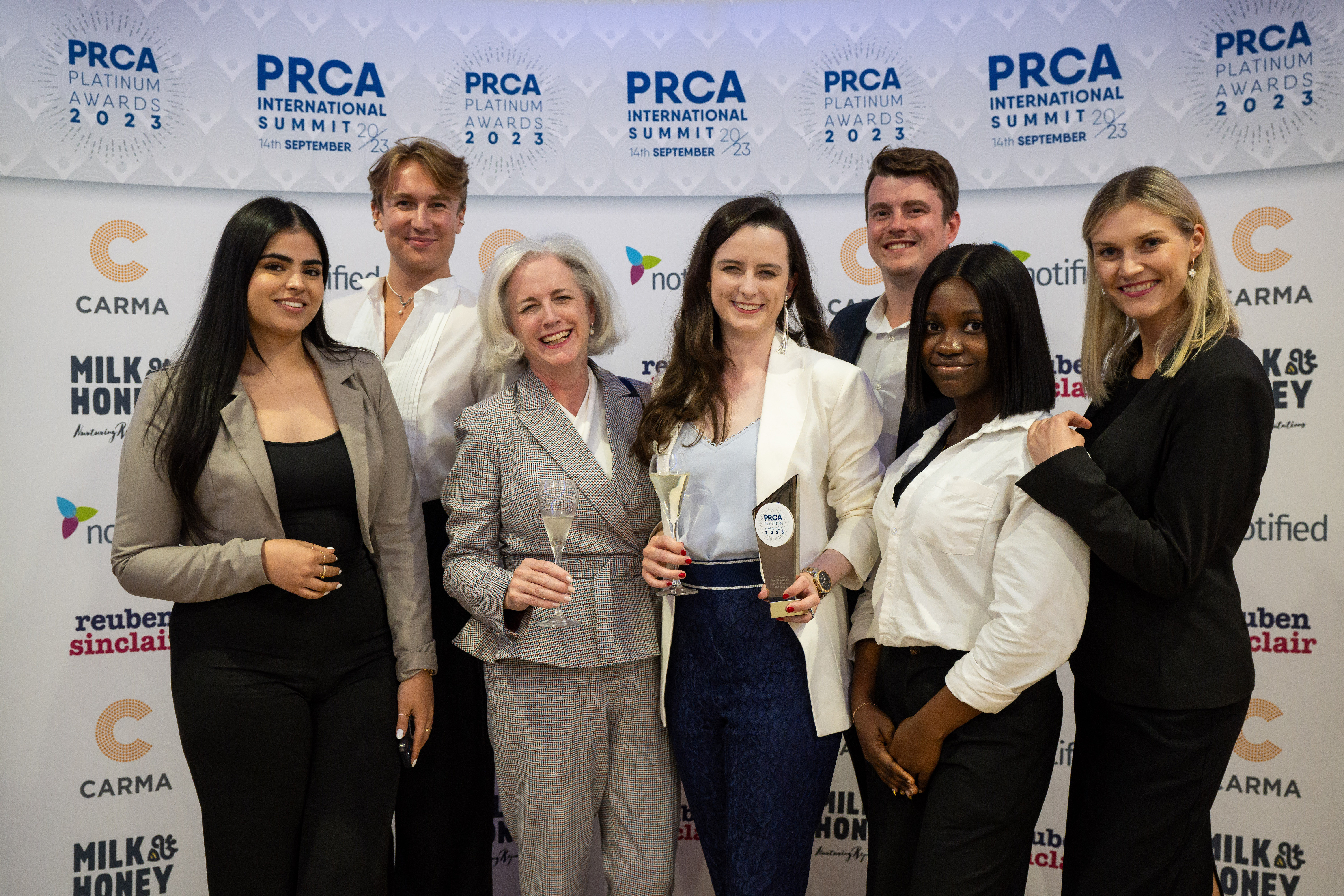 Templemere PR takes home B2B PR prize at the international PRCA Platinum Awards 2023