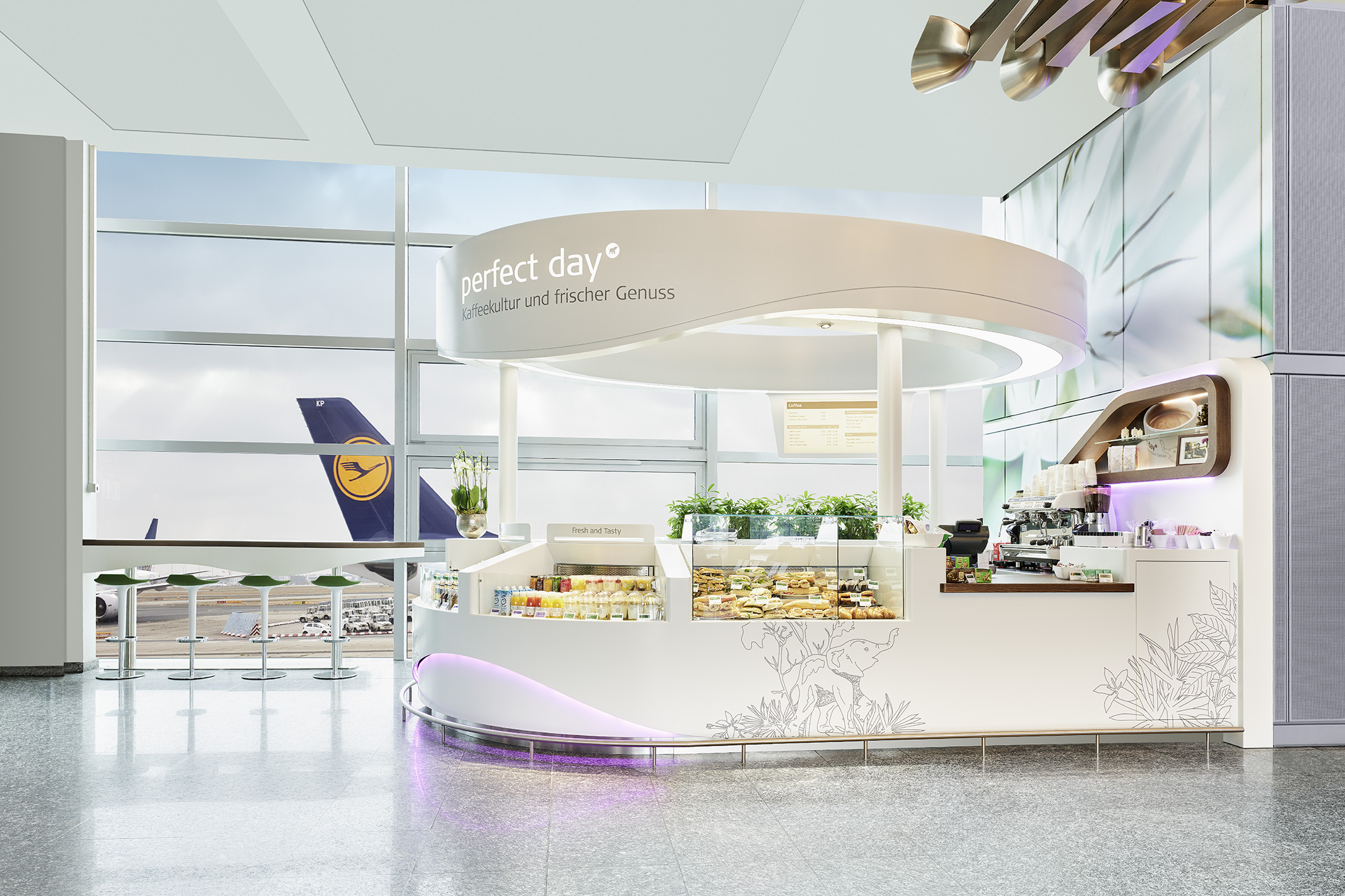 SSP opens coffee shop perfect day micro at Frankfurt Airport