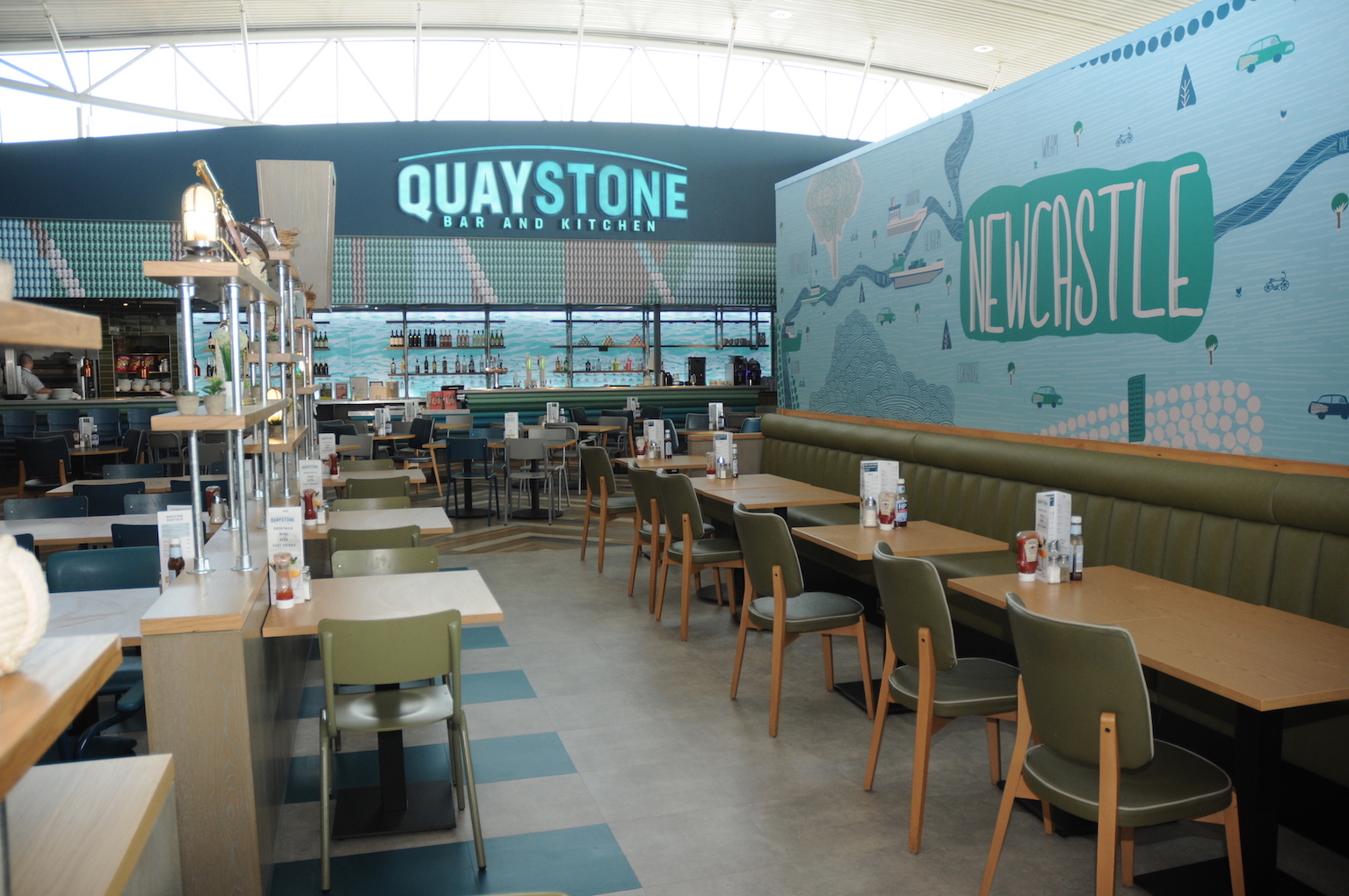 NEW RESTAURANT FEATURING LOCAL PRODUCE OPENS IN NEWCASTLE AIRPORT DEPARTURE LOUNGE