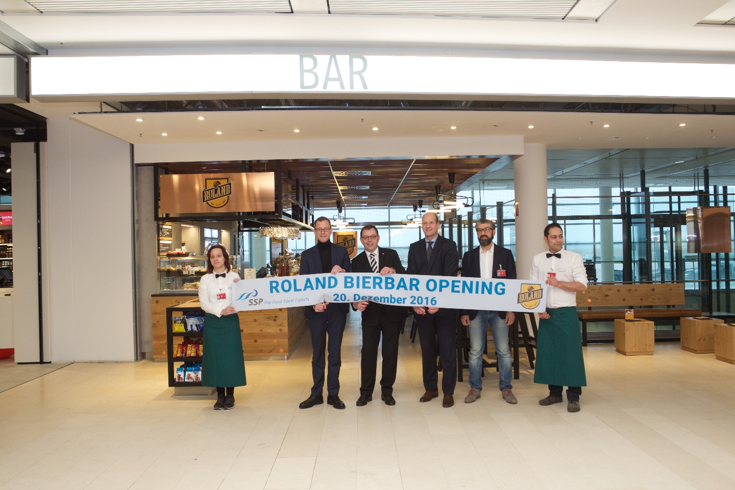 SSP opens Roland bar as part of redevelopment at Bremen Airport