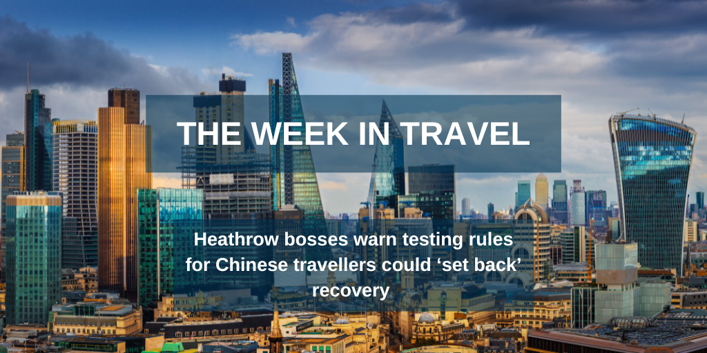 THE WEEK IN TRAVEL - 13TH JANUARY 2023