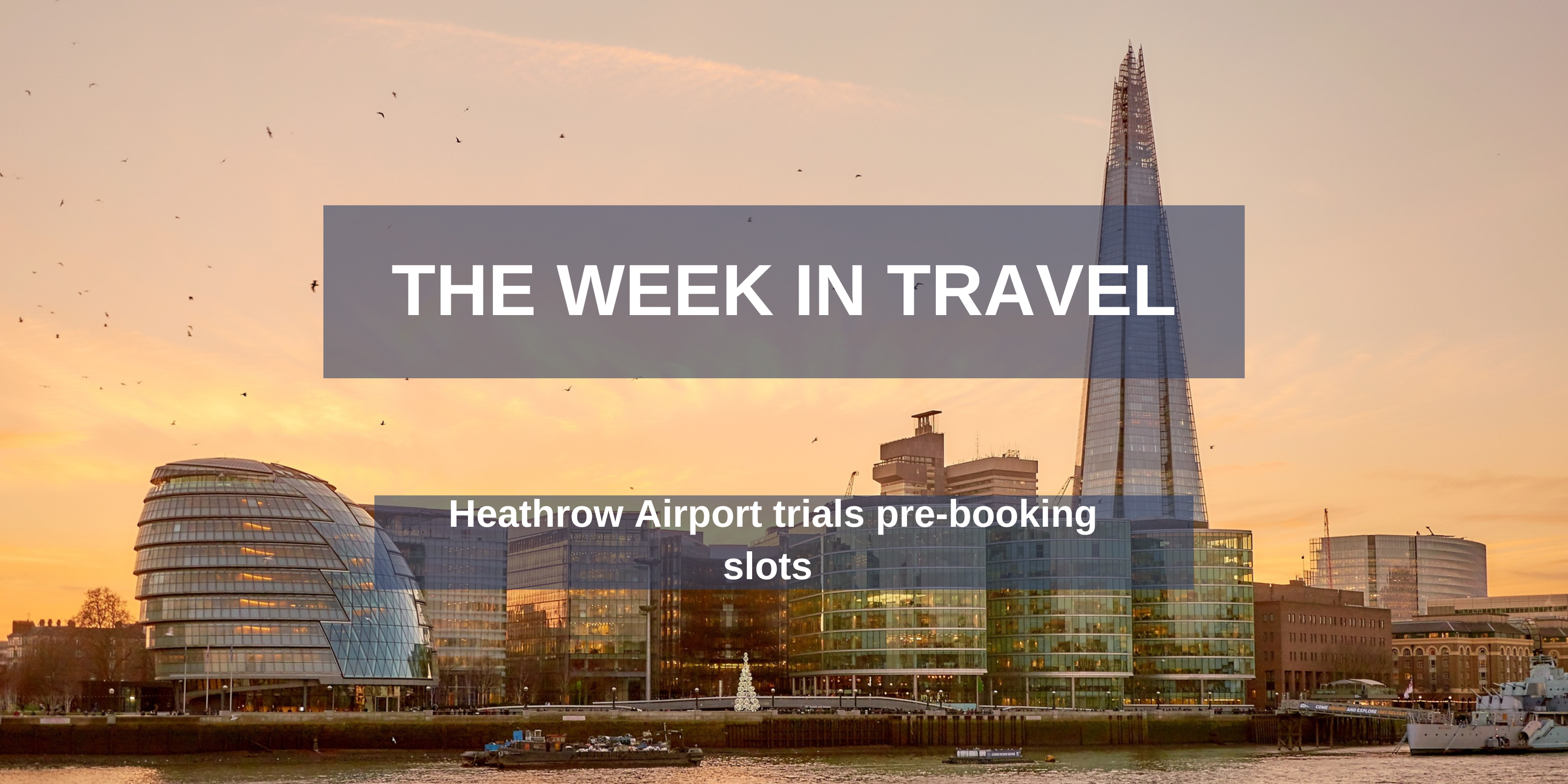 THE WEEK IN TRAVEL - 6TH OCTOBER 2023