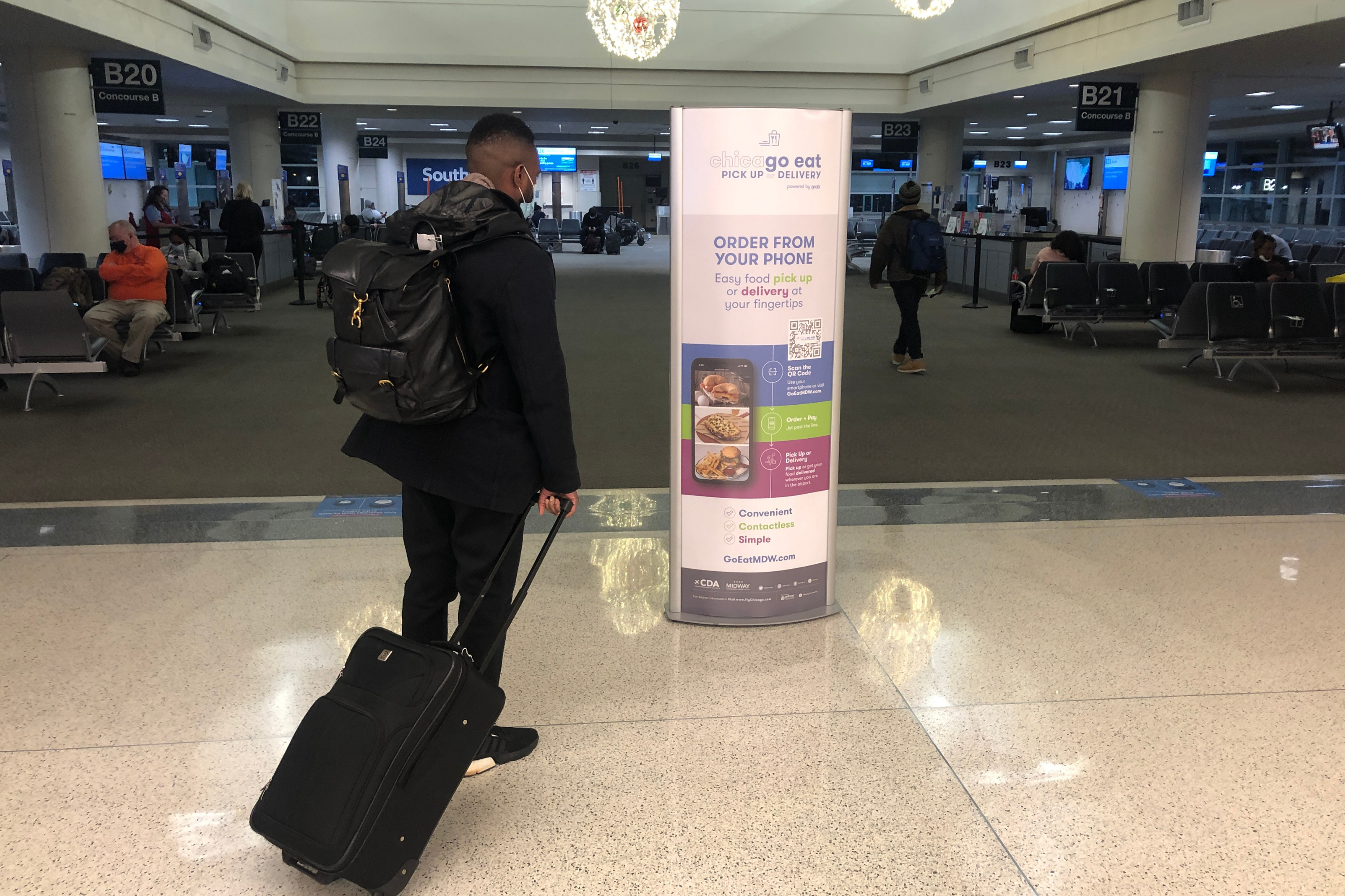 SAVE TIME AND SKIP THE LINE – CONTACTLESS ORDERING FOR PICK UP OR DELIVERY KICKS OFF AT CHICAGO MIDWAY INTERNATIONAL AIRPORT